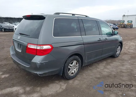 2007 Honda Odyssey Ex-L из США, поврежденный, VIN 5FNRL38797B127584